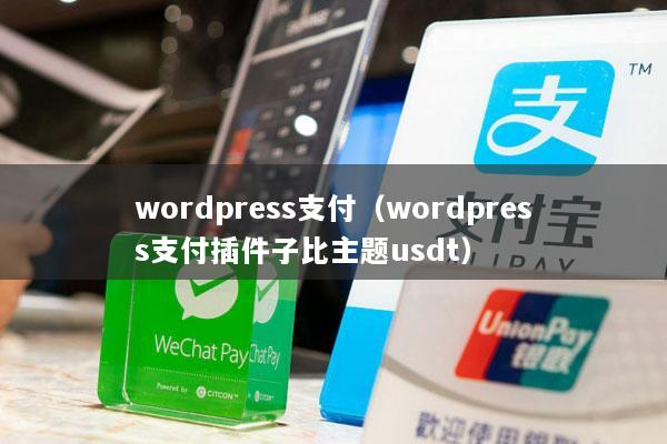 wordpress支付（wordpress支付插件子比主题usdt）